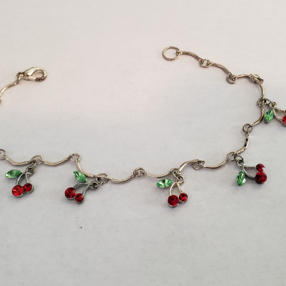Cherry Anklet
